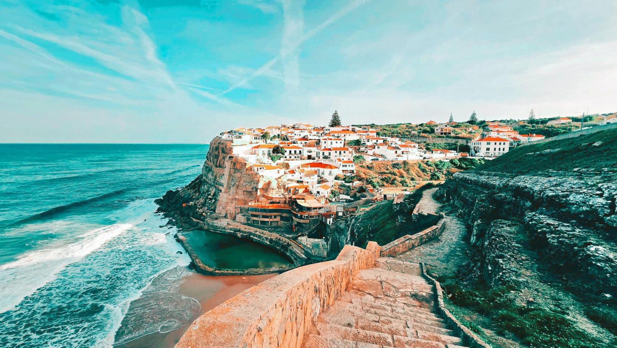 Um Lugar Ao Sol Beach House Azenhas Do Mar Sintra Zewnętrze zdjęcie